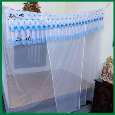 Màn Thái mắc tay 4 góc - Mùng ngủ chống muỗi, thoáng mát, giảm 20% chỉ 80.000đ