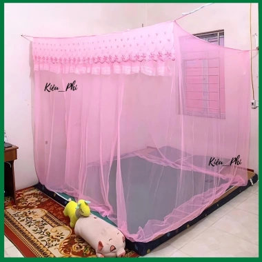 Màn Thái mắc tay 4 góc - Mùng ngủ chống muỗi, thoáng mát, giảm 20% chỉ 80.000đ