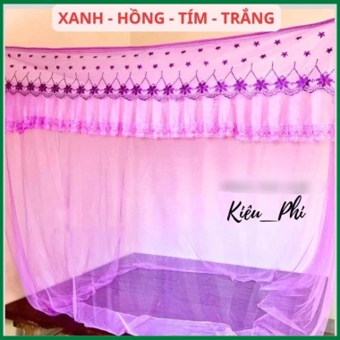 Màn Thái mắc tay 4 góc - Mùng ngủ chống muỗi, thoáng mát, giảm 20% chỉ 80.000đ