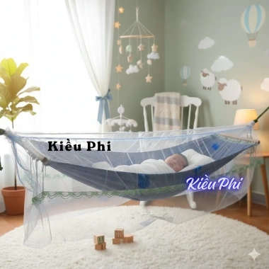 Màn treo võng du lịch chống côn trùng - nhẹ, bền, dễ mang theo, chỉ 68.000₫ 7