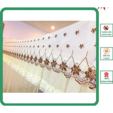 Màn Tủ Lạnh Thái Dây Mắc 4 Góc Chống Muối Ren Hoa Người Lớn Giá Giảm 75.700 VND