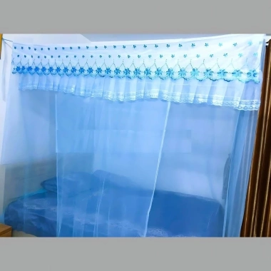 Màn Tủ Lạnh Thái Dây Mắc 4 Góc Chống Muối Ren Hoa Người Lớn Giá Giảm 75.700 VND