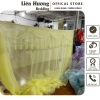 Màn túi nhựa hoa chống muỗi cửa 1 dày dặn, kích thước 1m6-2m2, giảm giá 131.875₫