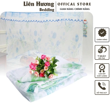 Màn túi nhựa hoa chống muỗi cửa 1 dày dặn, kích thước 1m6-2m2, giảm giá 131.875₫ 2 Màn túi nhựa hoa chống muỗi cửa 1 dày dặn, kích thước 1m6-2m2, giảm giá 131.875₫ 2