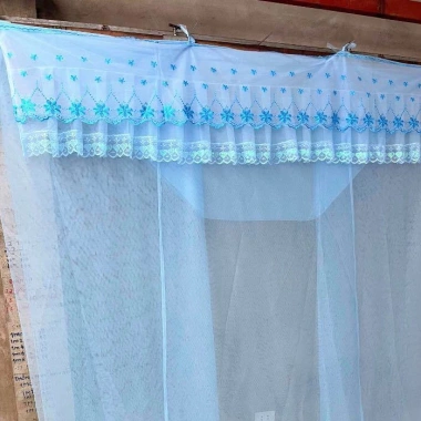 Màn Từn Ren Thái 4 Góc Polyester Mềm Mại Chống Mùi Giá Ưu Đãi 167.000 VNĐ 4