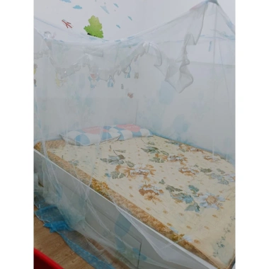 Màn tủy hoa cao cấp chống muỗi dày dặn, bền đẹp, có cửa & không cửa, đa kích thước - 50.000đ