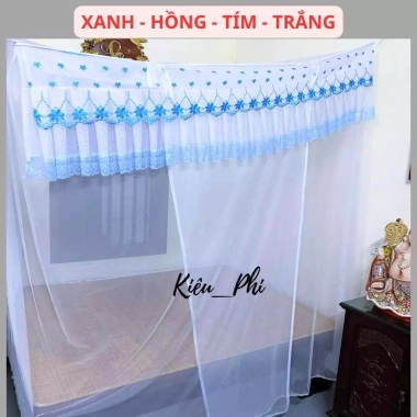 Màn Tuyên Ren Thái Ren Hoa Dây Mác 4 Góc Chống Muối Kiều Phi - Giá ưu đãi 103.000 VNĐ 6