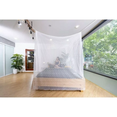Màn tủyn 1.8x2m hoa trắng - Giá chỉ 172.800đ, chất liệu bền, thiết kế tinh tế 5 Màn tủyn 1.8x2m hoa trắng - Giá chỉ 172.800đ, chất liệu bền, thiết kế tinh tế 5