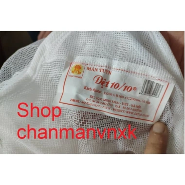 Màn tuyn dệt 10/10 chính hãng 1.8x2m, 2.2x2m - Giá 170.000đ, cách nhiệt, bền đẹp