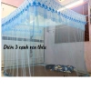 Màn Tuyn Lanh Thái Dây Mắc 4 Góc Chống Muỗi - Họa Tiết Ren Thêu 3 Mặt Giá 250k 6