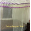 Màn Tuyn Lanh Thái Dây Mắc 4 Góc Chống Muỗi - Họa Tiết Ren Thêu 3 Mặt Giá 250k 9