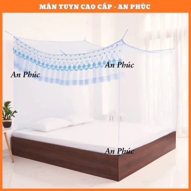 Màn Tuyn Ren Hoa 4 Góc Tiện Lợi - Chống Muỗi Thái Lạnh Cao Cấp Giá 86k 4