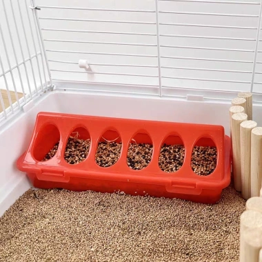 Máng Ăn Gà Rutin 20cm Chống Đổ, Chống Bới - Giá Ưu Đãi 26.532đ, Phù Hợp Gà Con và Chim Cút