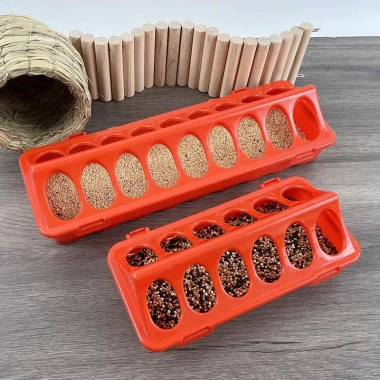 Máng Ăn Gà Rutin 20cm Chống Đổ, Chống Bới - Giá Ưu Đãi 26.532đ, Phù Hợp Gà Con và Chim Cút