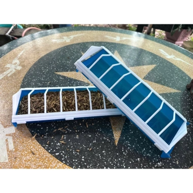 Máng Ăn Gà Rutin 3 Tấc PVC Dẻo Chống Bới - Giá 28.000₫, Tiết Kiệm cho Gà Con 9