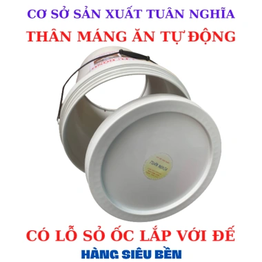 Máng ăn xô sơn siêu bền cho Gà, Vịt, Ngan - mới 100% giá ưu đãi 43.000 VND 5