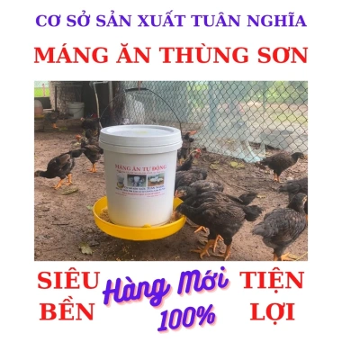 Máng ăn xô sơn siêu bền cho Gà, Vịt, Ngan - mới 100% giá ưu đãi 43.000 VND 7