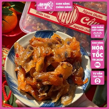 Mãng cầu me sấy muối ớt – Ăn vặt su xoắn chua cay mặn ngọt, giảm 20% chỉ 120k