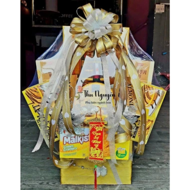 Màng Co Nhiệt Lẻ 10c 60x50-70x60 cm Bọc Giỏ Trái Cây, Hoa Quả, Quà Tết 28k