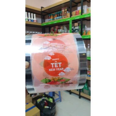 Màng dập cốc trà sữa logo TẾT 2.400 cốc/cuộn - Giá chỉ 148.000₫, giảm mạnh so với 183.520₫