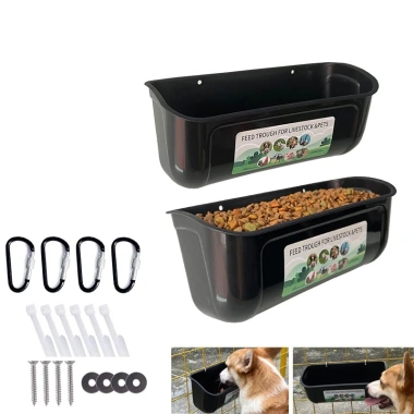 Máng Đựng Thức Ăn Treo Tường Lưới 29.8x12x12.5cm, Thiết Kế Mới, Giá Chỉ 80.000₫ 4