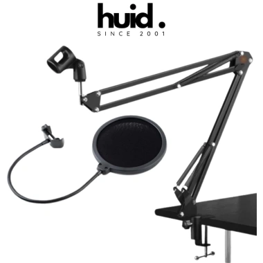 Màng Lọc Âm + Chân Kẹp Mic Thu Âm - Giá Đỡ Mic Livestream, Kẹp Bàn Treo, Chỉ 29.000đ 9