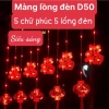 Màng lồng đèn LED 4m chữ Phúc đỏ, có phích nối, decor lễ Tết, giá 140.000₫ 3