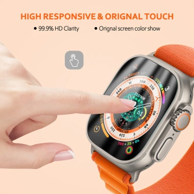 Màng mềm bảo vệ màn hình Apple Watch các size 38-49mm Series 11-5 Ultra SE, chỉ 21.384₫