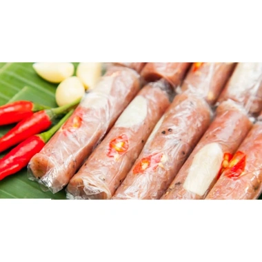 Màng nilon PP gói chả lụa, giò thủ, jambon chống dính, không thấm nước đa size - 46k 7