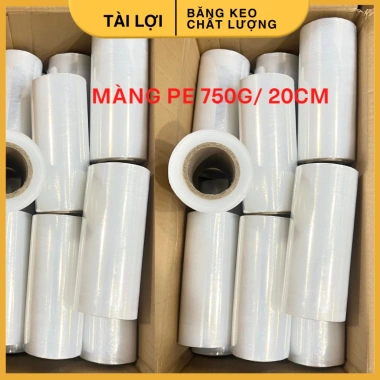 Màng PE chít cuộn nilong 50-10cm chống nước, ủ body, ủ trắng - Giá ưu đãi 29.250đ
