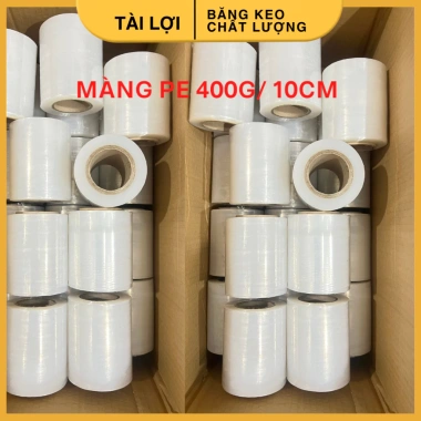Màng PE chít cuộn nilong 50-10cm chống nước, ủ body, ủ trắng - Giá ưu đãi 29.250đ