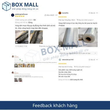 Màng PE quấn hàng khổ 50cm màu đen trắng 2kg/4kg - Giá ưu đãi 99.000đ (đã bao VAT)