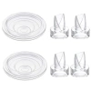 Màng silicon dự phòng cho máy hút sữa - Van mỏ vịt 6 chiếc, tiết kiệm an toàn 8