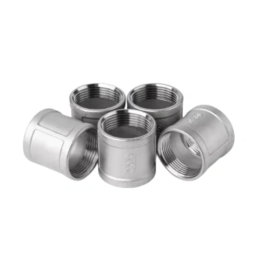Măng sông inox 304 kết nối ren DN8-DN32, phi 13-42, giá chỉ 19.000₫