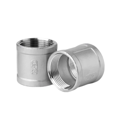 Măng sông inox 304 kết nối ren DN8-DN32, phi 13-42, giá chỉ 19.000₫