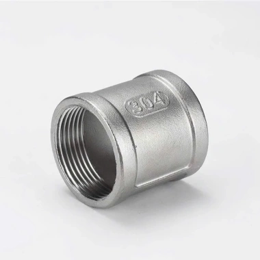 Măng sông inox 304 - nối trong có gờ, sần, nối thẳng phi 60-76-89-114, chỉ 98.900₫