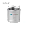 Măng sông inox 304 - nối trong có gờ, sần, nối thẳng phi 60-76-89-114, chỉ 98.900₫ 6