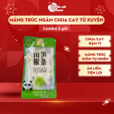 Măng Trúc Ngâm Chua Cay Tứ Xuyên Giòn Ăn Liền Combo 5 Gói Đồ Ăn Vặt Nội Địa Giá Chỉ 12.500đ Măng Trúc Ngâm Chua Cay Tứ Xuyên Giòn Ăn Liền Combo 5 Gói Đồ Ăn Vặt Nội Địa Giá Chỉ 12.500đ