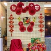 Mành cọ trang trí Tết 1.5x1.9m che nắng ngoài trời giá rẻ, khuyến mãi 149k