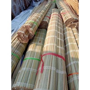 Mành cọ trang trí Tết 1.5x1.9m che nắng ngoài trời giá rẻ, khuyến mãi 149k