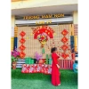 Mành Cọ Trang Trí Tết 1.8x2m & 1.6x2m - Phông Nền Trung Thu, Giảm Giá Đến 77.600 VND 2