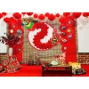 Mành Cọ Trang Trí Tết 1.8x2m & 1.6x2m - Phông Nền Trung Thu, Giảm Giá Đến 77.600 VND 5