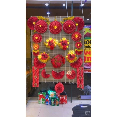 Mành giá rẻ 1,6x1,9m & 1,5x1,9m - Phông trang trí Tết, che nắng mưa tiện lợi, chỉ 80k 3 Mành giá rẻ 1,6x1,9m & 1,5x1,9m - Phông trang trí Tết, che nắng mưa tiện lợi, chỉ 80k 3