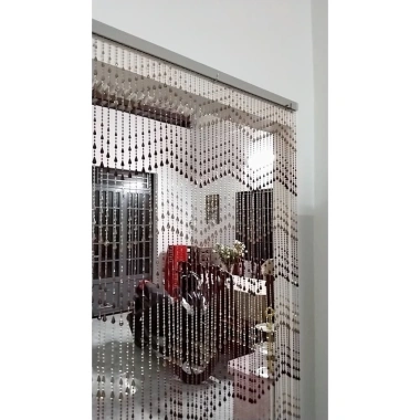 Mành hạt nhựa pha lê đẹp - Giá ưu đãi 339.000₫, trang trí sang trọng, ánh sáng mềm mại