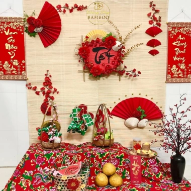 Mành Tăm Trắng 1,8-3m Phụ Kiện Decor Chụp Ảnh Background Trung Thu Mành Tre Trang Trí Tết Giá ưu đãi 325k