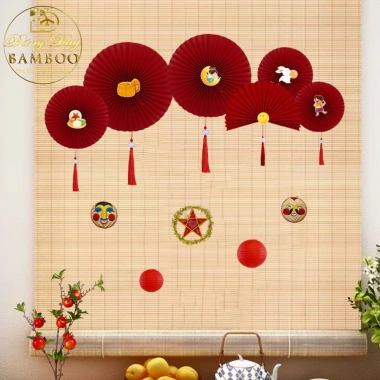 Mành Tăm Trắng 1,8-3m Phụ Kiện Decor Chụp Ảnh Background Trung Thu Mành Tre Trang Trí Tết Giá ưu đãi 325k