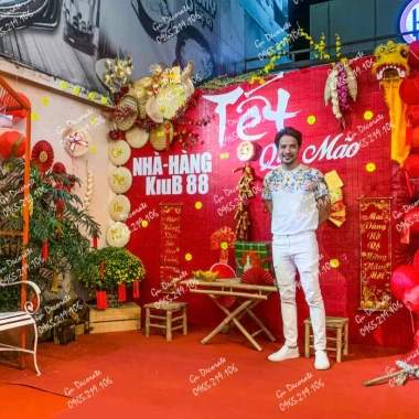 Mành tăm trang trí Tết 40-60cm - Rèm decore, background tre trúc thả trần, giá 55.000đ