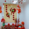 Mành tăm trang trí Tết 40-60cm - Rèm decore, background tre trúc thả trần, giá 55.000đ 3