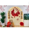 Mành tăm tre trang trí Tết 70-90cm - Rèm tre thả trần, viết thư pháp, decor, giá 105.000đ