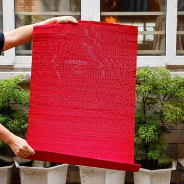 Mành Tăm Treo Đỏ 60cm - Trang Trí Lễ Hội Đón Tết, Câu Đối Chúc Xuân, Giá 85.700₫